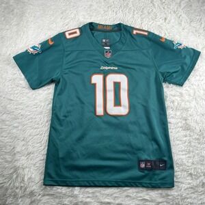 Miami Dolphins Tyreek Hill Youth XL Aqua Stitched #10 NFL Jersey Nike On Field